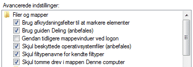 Fantastisk tip til markering af mange filer i Windows stifinder