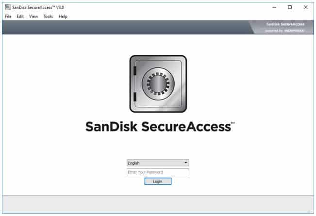 Password på USB - SecureAccess
