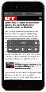 Få iPhone til at læse op med Siri