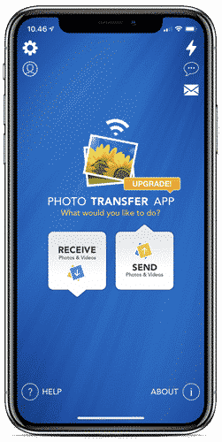 Overføre billeder fra mobil til PC med Photo Transfer App